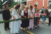 Eröffnung der Steirischen Blumenstraße 1992 mit LH Waltraud Klasnic (C) Heinz Bayer, Lafnitz