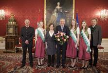 Valentinsgrüße an den Bundespräsident 2018 (C) Peter Lechner 