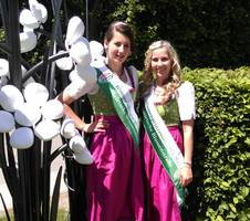 Hoheiten der Steirischen Blumenstraße beim Oststeiermark Gartenfest 2016